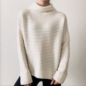 Madewell Belmont Mockneck Sweater in Coziest Yarn